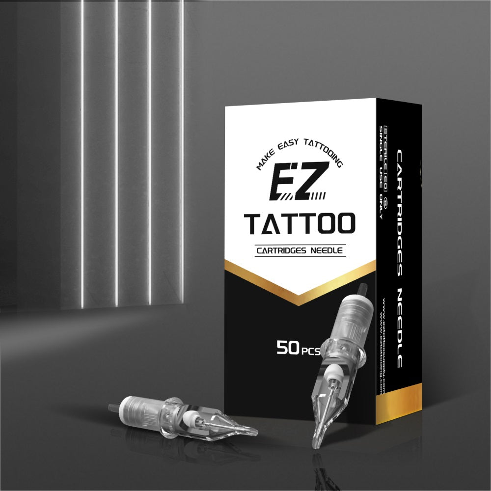 EZ Revoltion cartridge kit (50pcs) - EZ TATTOO SUPPLY